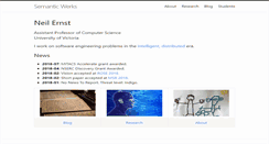 Desktop Screenshot of neilernst.net